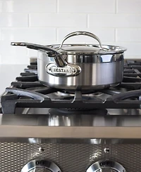 ProBond Clad Stainless Steel 2-Quart Covered Saucepan
