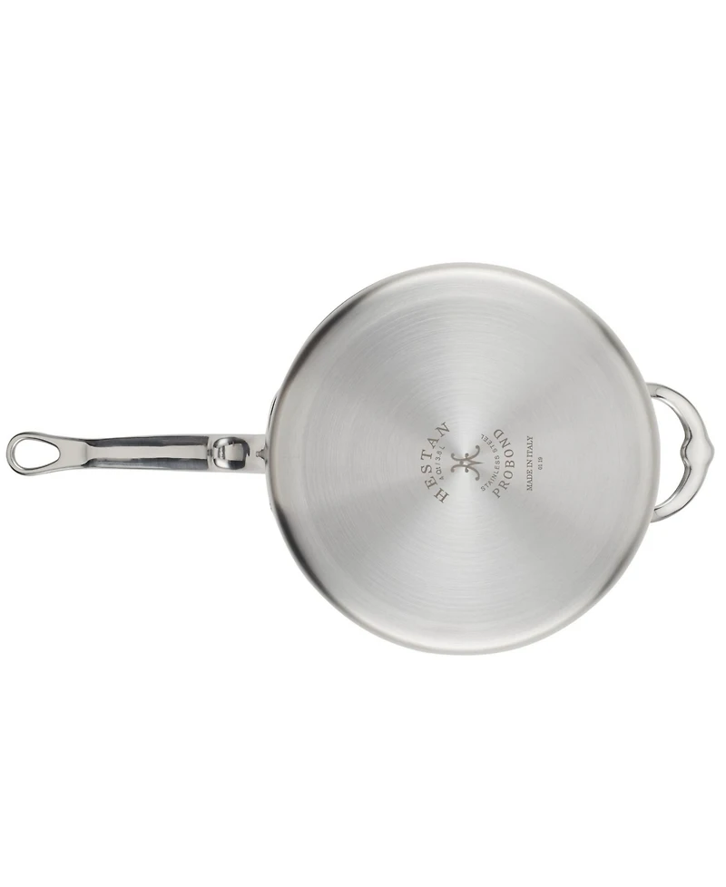ProBond Clad Stainless Steel 4-Quart Covered Saucepan with Helper Handle