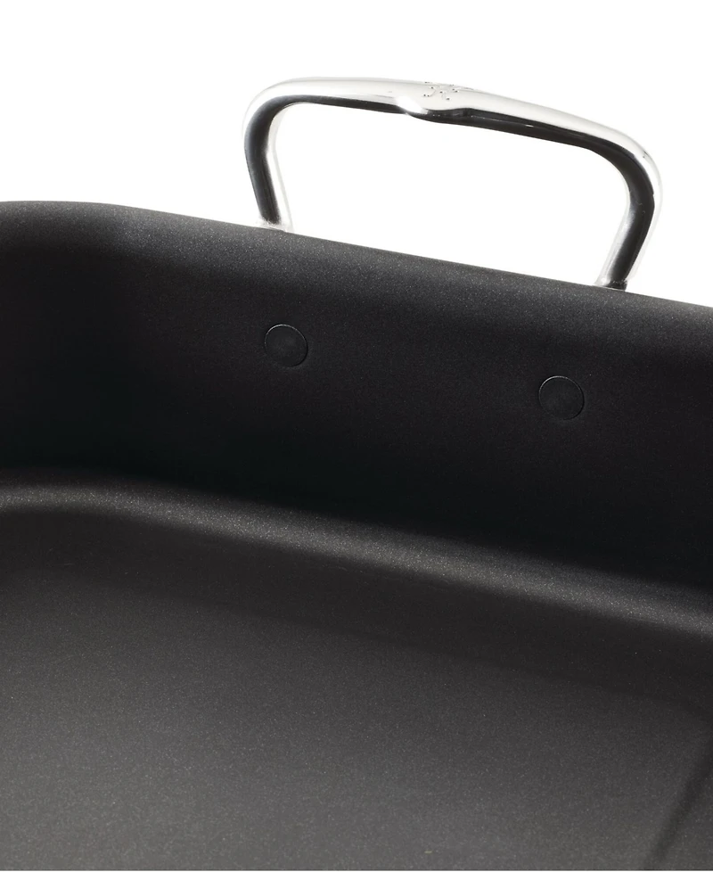 Hestan Provisions Classic Clad Nonstick Large Roaster with Rack