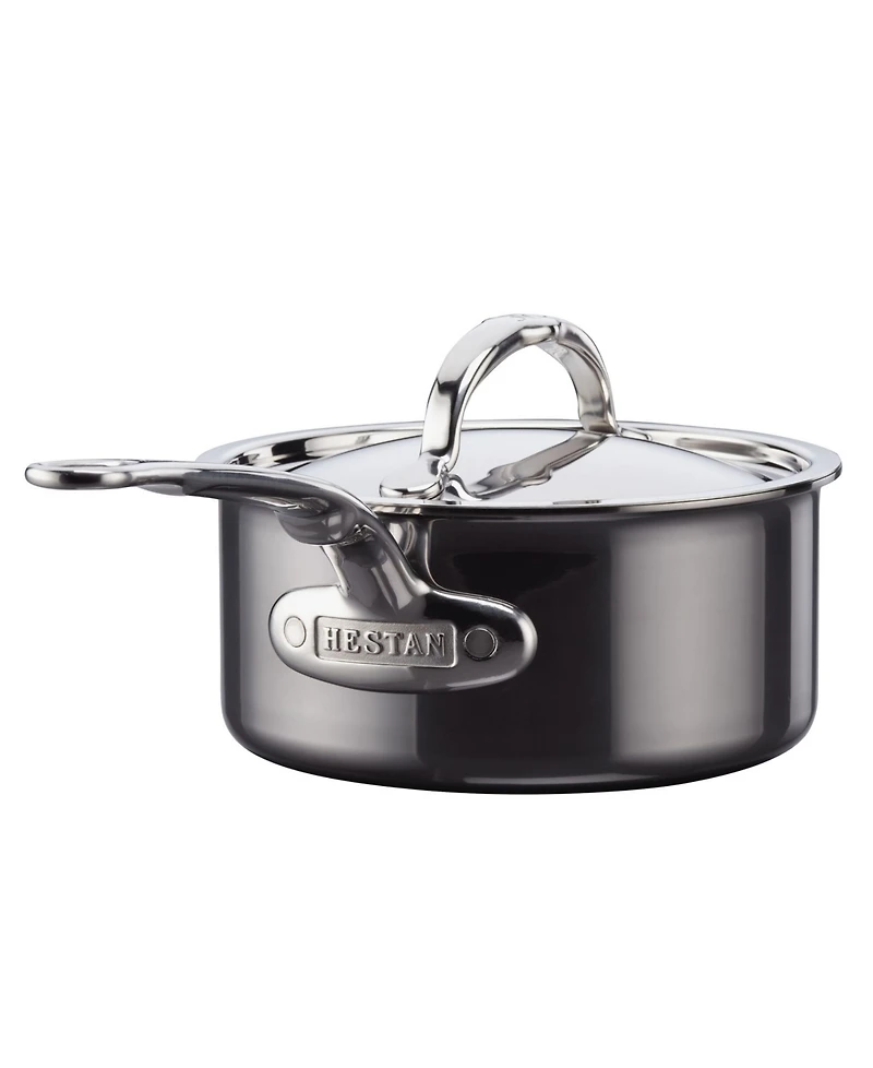 Hestan NanoBond Titanium Stainless Steel 1.5-Quart Covered Saucepan