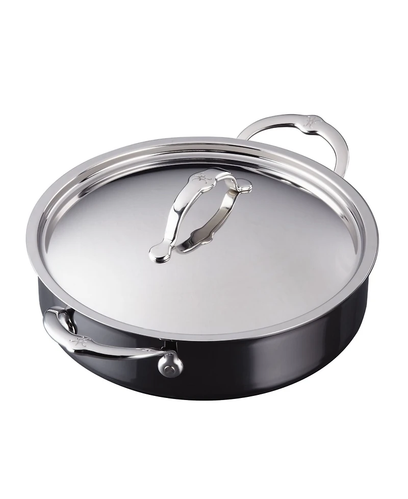 Hestan NanoBond Titanium Stainless Steel 3.5-Quart Covered Sauteuse