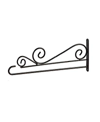 Evergreen Swirl Wall-Mount Garden Flag Hanger- 15.5x6 in Garden and House Flag Accessories