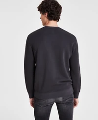 A|X Armani Exchange Men's Sun-Faded Fleece Shirt, Created for Macy's