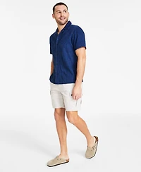 Sun + Stone Men's Relaxed Fit 8" Cargo Shorts, Created for Macy's