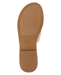Mia Women's Poet Flat Slide Sandals