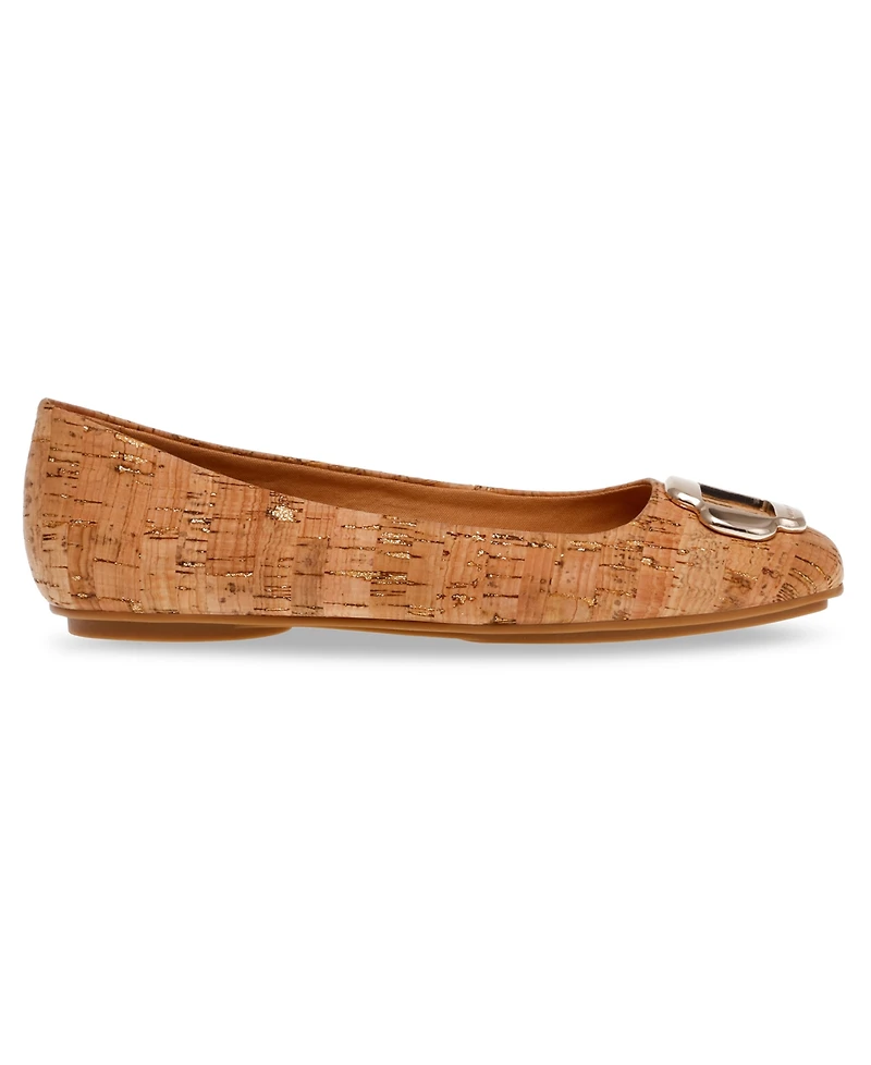 Anne Klein Women's Adalee Snip Toe Ballet Flat