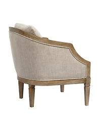 Martha Stewart Hitney 27" Fabric Upholstered Accent Chair