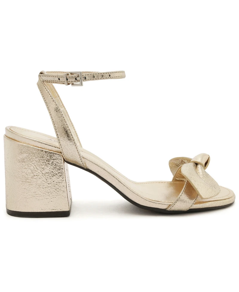 Arezzo Women's Alaia Mid Block Heel Sandals