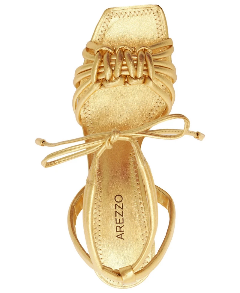 Arezzo Women's Kayla High Block Sandals