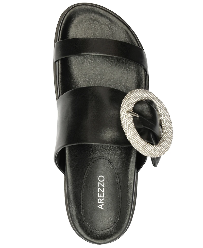 Arezzo Women's Callie Embellished Flatform Sandals