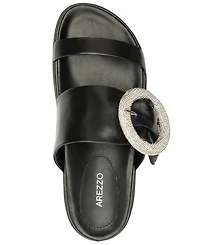 Arezzo Women's Callie Embellished Flatform Sandals