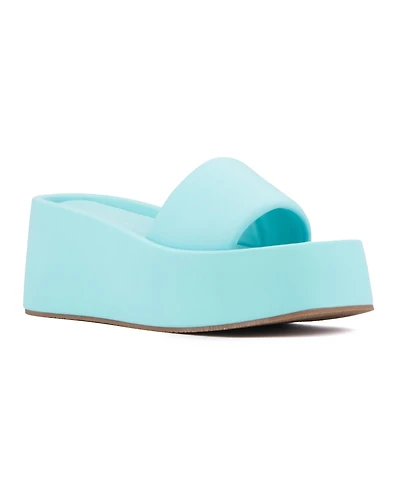 Olivia Miller Women's Uproar Wedge Sandal