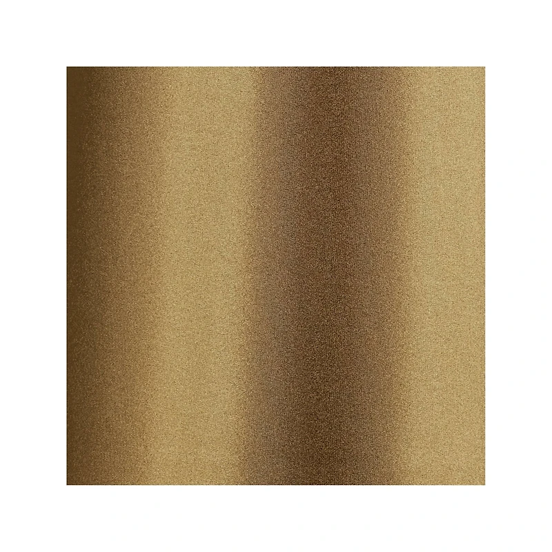 Springcrest Sydnee Gold with Silver Trim Medium Drum Lamp Shade 14" Top x 16" Bottom x 11" Slant (Spider) Replacement with Harp and Fin
