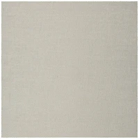 Springcrest Ivory Linen with Taupe Trim Medium Lamp Shade 14" Top x 16" Bottom x 12" High (Spider) Replacement with Harp and Finial