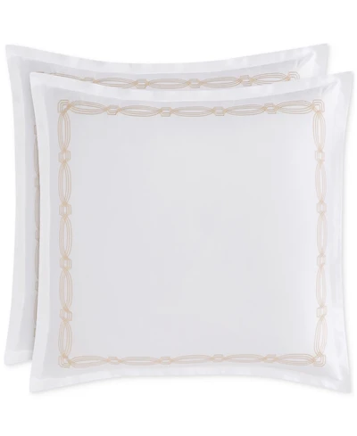 Hotel Collection Portofino Cotton 2-Pc. Sham Set, European, Exclusively at Macy's