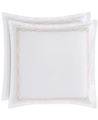 Hotel Collection Portofino Cotton 2-Pc. Sham Set, European, Exclusively at Macy's
