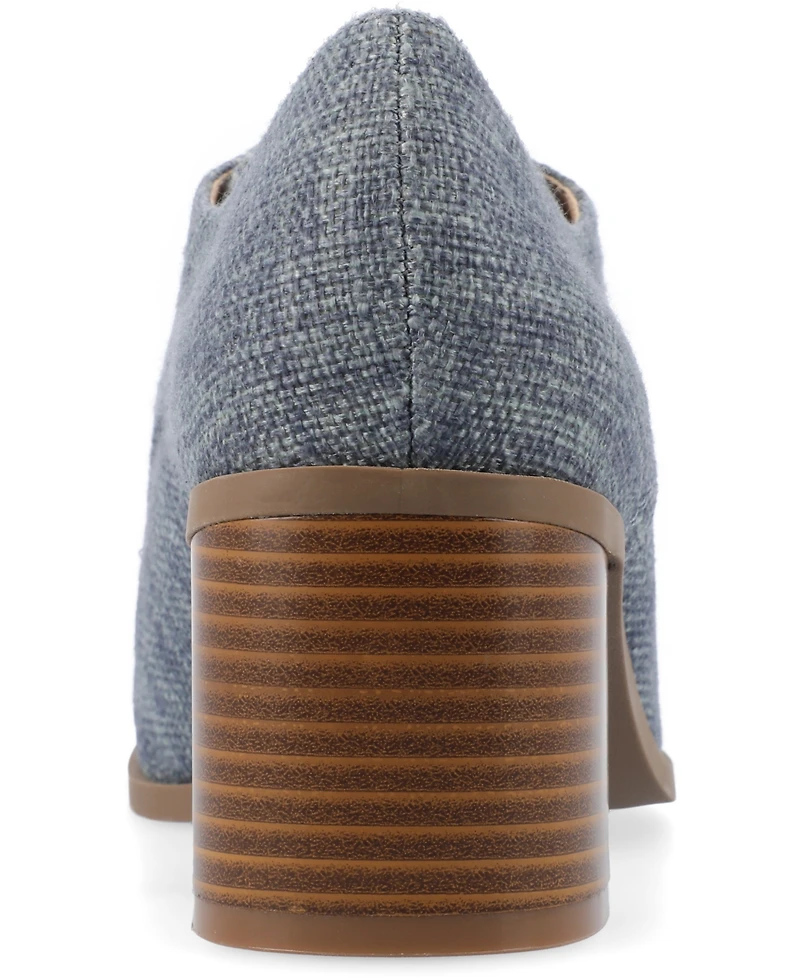 Journee Collection Women's Sylvan Square Toe Loafers