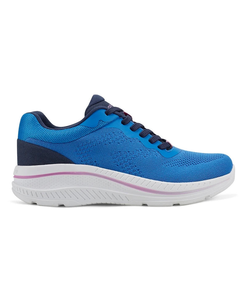 Easy Spirit Women's Pippa Lace-Up Round Toe Casual Sneakers