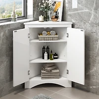 Streamdale Adjustable Shelf Bathroom Storage Cabinet