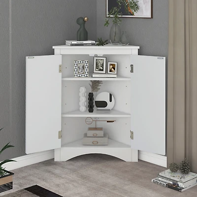 Streamdale Adjustable Shelf Bathroom Storage Cabinet