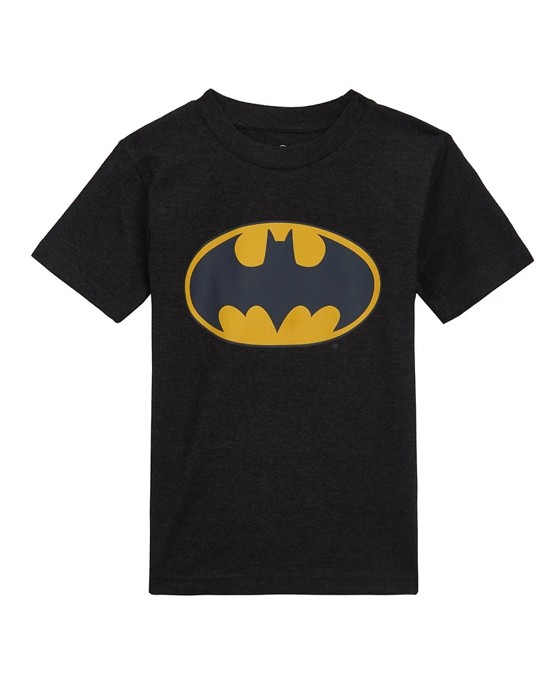 Justice League Little Boys Batman Superman 2 Pack T-Shirts