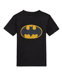 Justice League Little Boys Batman Superman 2 Pack T-Shirts