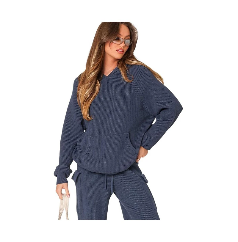 Women's Wynter oversized knit hoodie