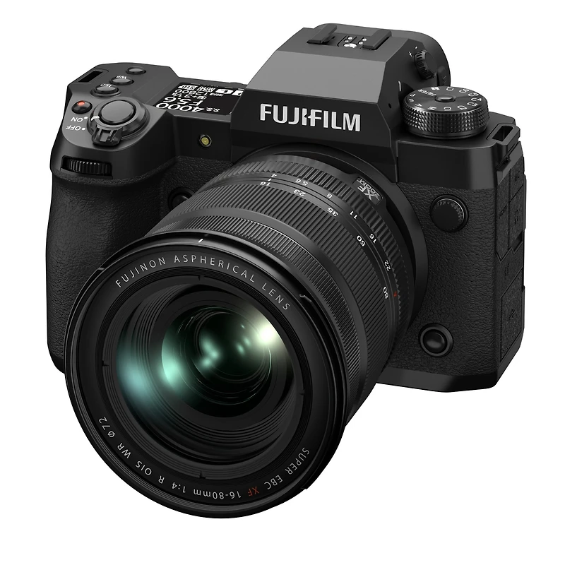 Fujifilm X-H2 40 Megapixel Body with XF16-80mm F4 R Ois Wr Lens (Black)