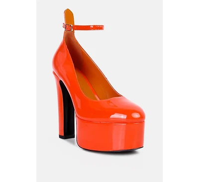 Womens babe heaven patent pu pumps