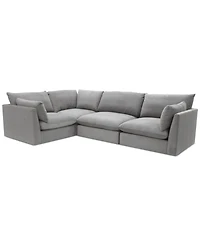 Marsten 126" 4-Pc. Fabric Sectional Sofa, Created for Macy's