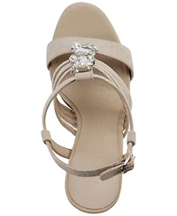 Karl Lagerfeld Paris Cicely Strappy Embellished Dress Sandals