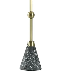 36.25" Tazzo Slim Bar with Table Lamp