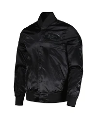 Men's Pro Standard Patrick Mahomes Black Kansas City Chiefs Player Full-Snap Jacket