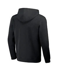 Men's Nfl x Darius Rucker Collection by Fanatics Black Distressed Las Vegas Raiders Coaches Pullover Hoodie