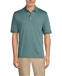 Lands' End Men's Short Sleeve Cotton Supima Polo Shirt
