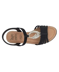 Impo Women's Ralana Ornamented Stretch Wedge Sandals