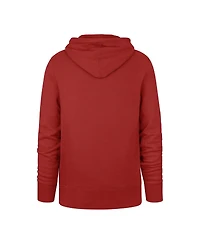 Men's '47 Brand Scarlet San Francisco 49ers Headline Pullover Hoodie