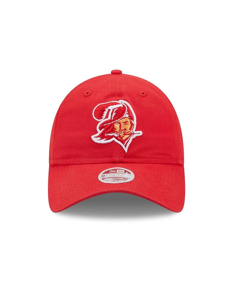Women's New Era Red Tampa Bay Buccaneers Core Classic 2.0 9TWENTY Adjustable Hat