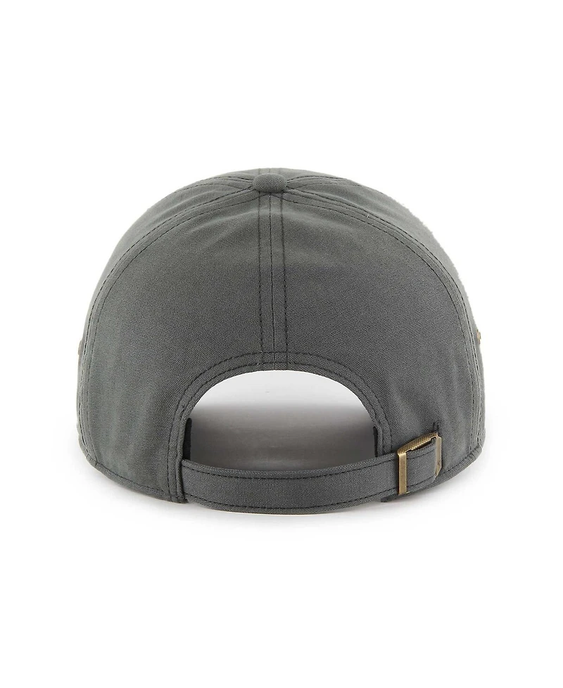 Men's '47 Brand Charcoal Buffalo Bills Ridgeway Clean Up Adjustable Hat