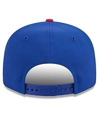 Men's New Era Royal, Red Buffalo Bills Headline 9FIFTY Snapback Hat