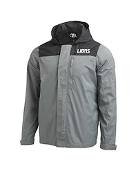 Men's Nfl x Darius Rucker Collection by Fanatics Gray Detroit Lions Domestic Full-Zip Windbreaker Jacket