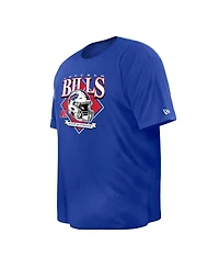 Men's New Era Royal Buffalo Bills Big and Tall Helmet T-shirt