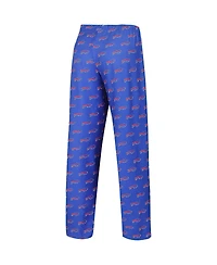 Women's Concepts Sport Royal Buffalo Bills Gauge Allover Print Sleep Pants
