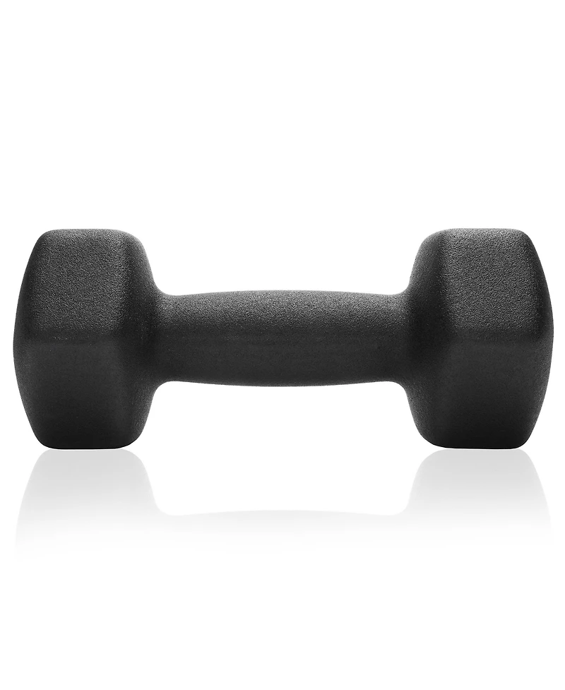 Philosophy Gym Neoprene Dumbbell Hexagon Hand Weights, lb Pair