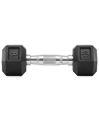 Philosophy Gym Rubber Coated Hex Dumbbell Hand Weights