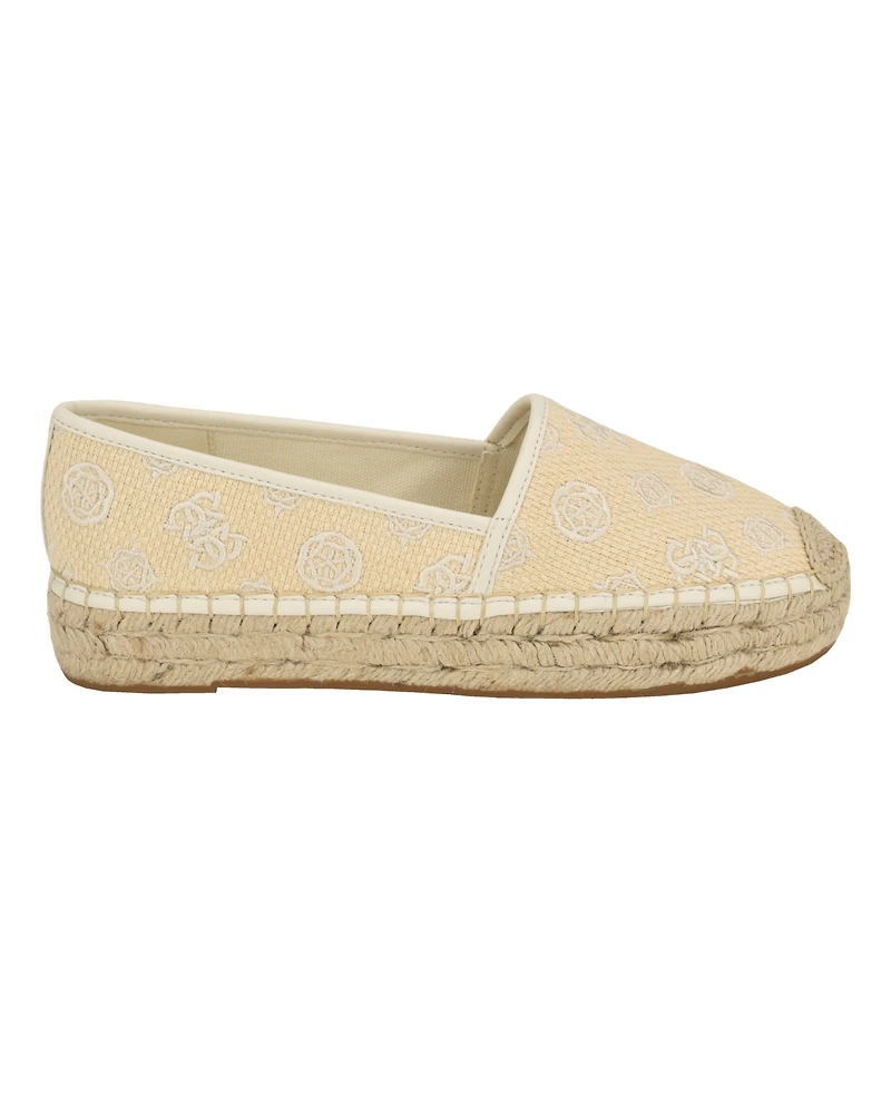 Guess Women's Joelya Platform Espadrille Flats