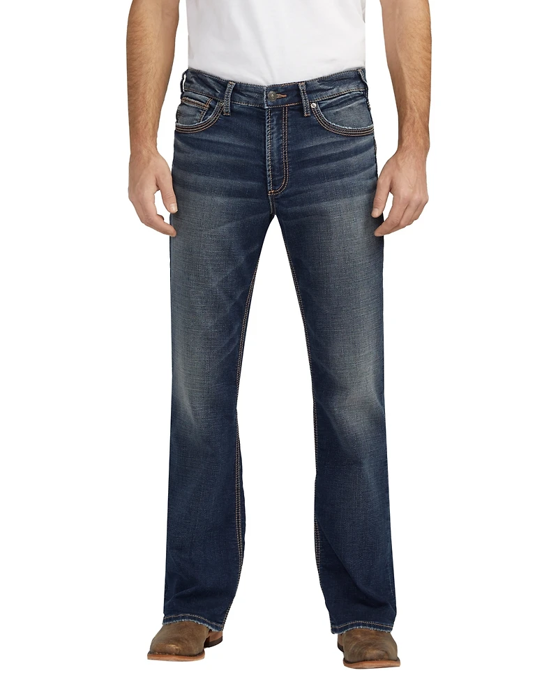 Silver Jeans Co. Men's Zac Relaxed Fit Straight Leg Jeans