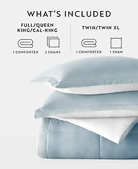 ienjoy Home Ocean Waves 3-Piece Comforter Set, King/California King