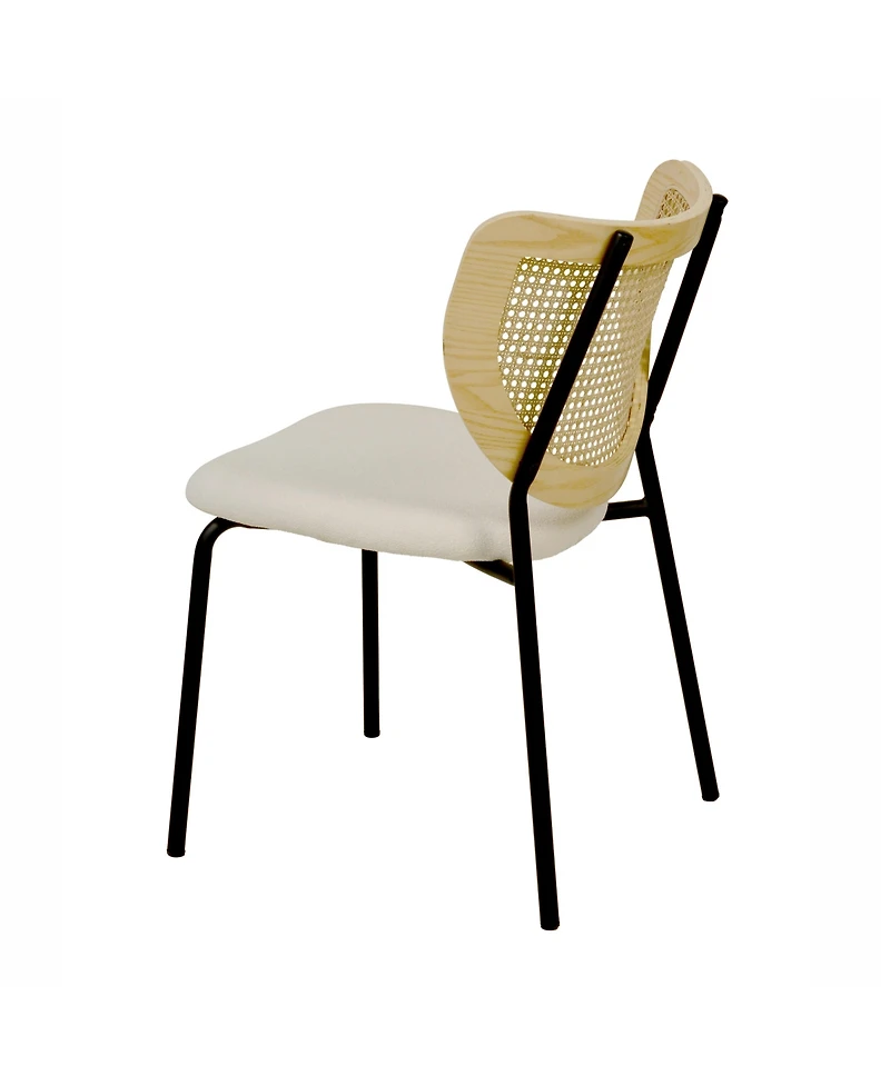 Tov Furniture 2 Pcs. Rattan Dining Chair