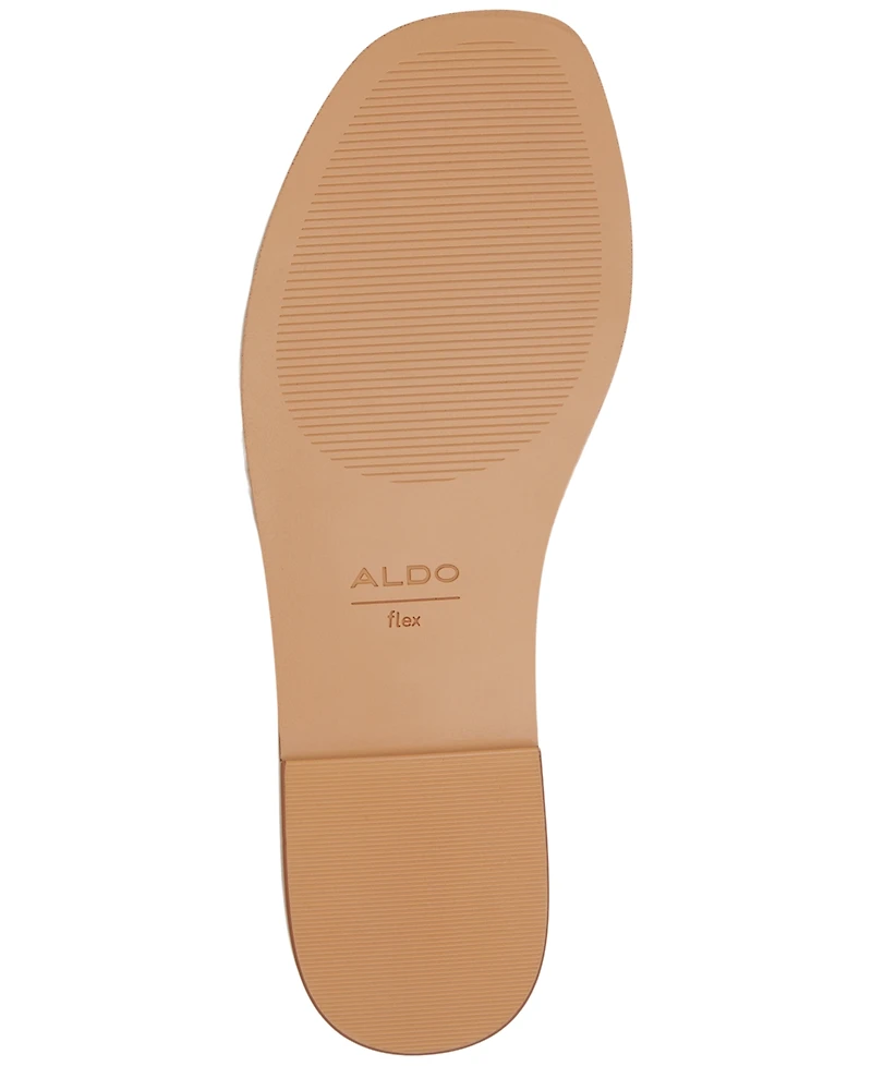 Aldo Women's Elenaa Studded Flat Slide Sandals